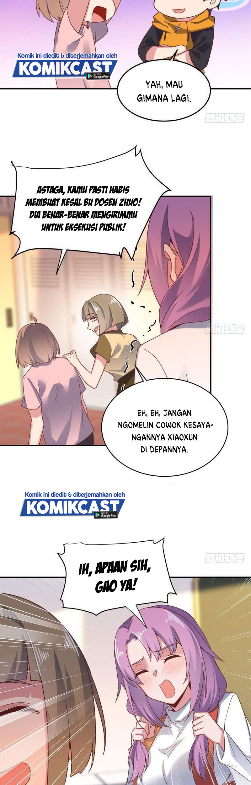 Carrying The Goddess Along Chapter 45 Gambar 4